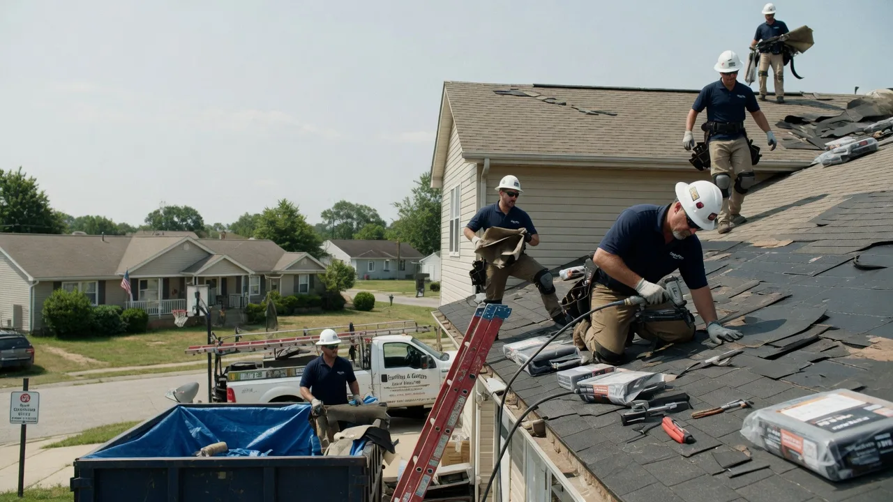 Roof Replacement in East Springfield, OH near me